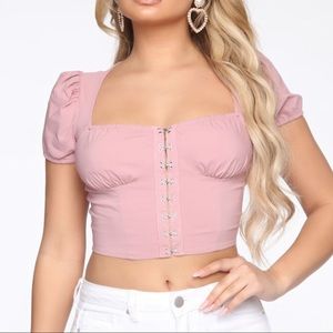 NWT Please Chill Out Crop (Fashion Nova)